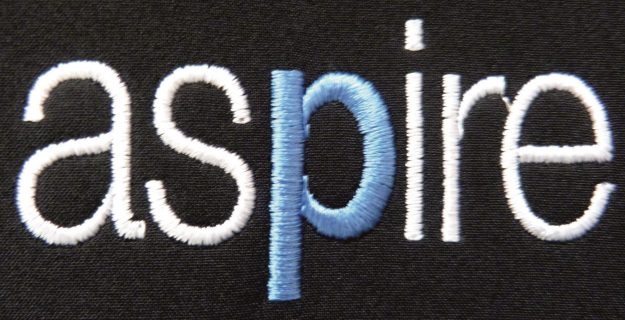 Embroidered Aspire Work Clothing Logo