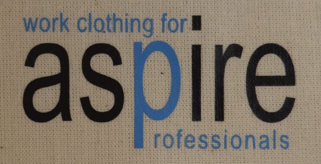Printed Aspire Work Clothing Logo